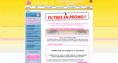 Desktop Screenshot of canopia.fr